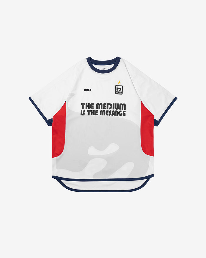 OBEY FC INTL JERSEY white/black
