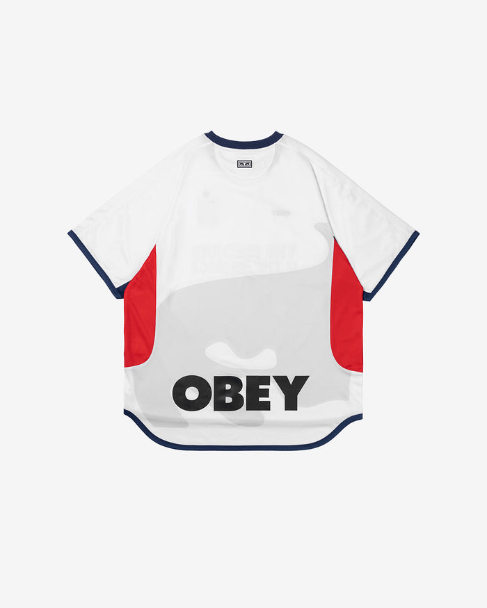 OBEY FC INTL JERSEY white/black