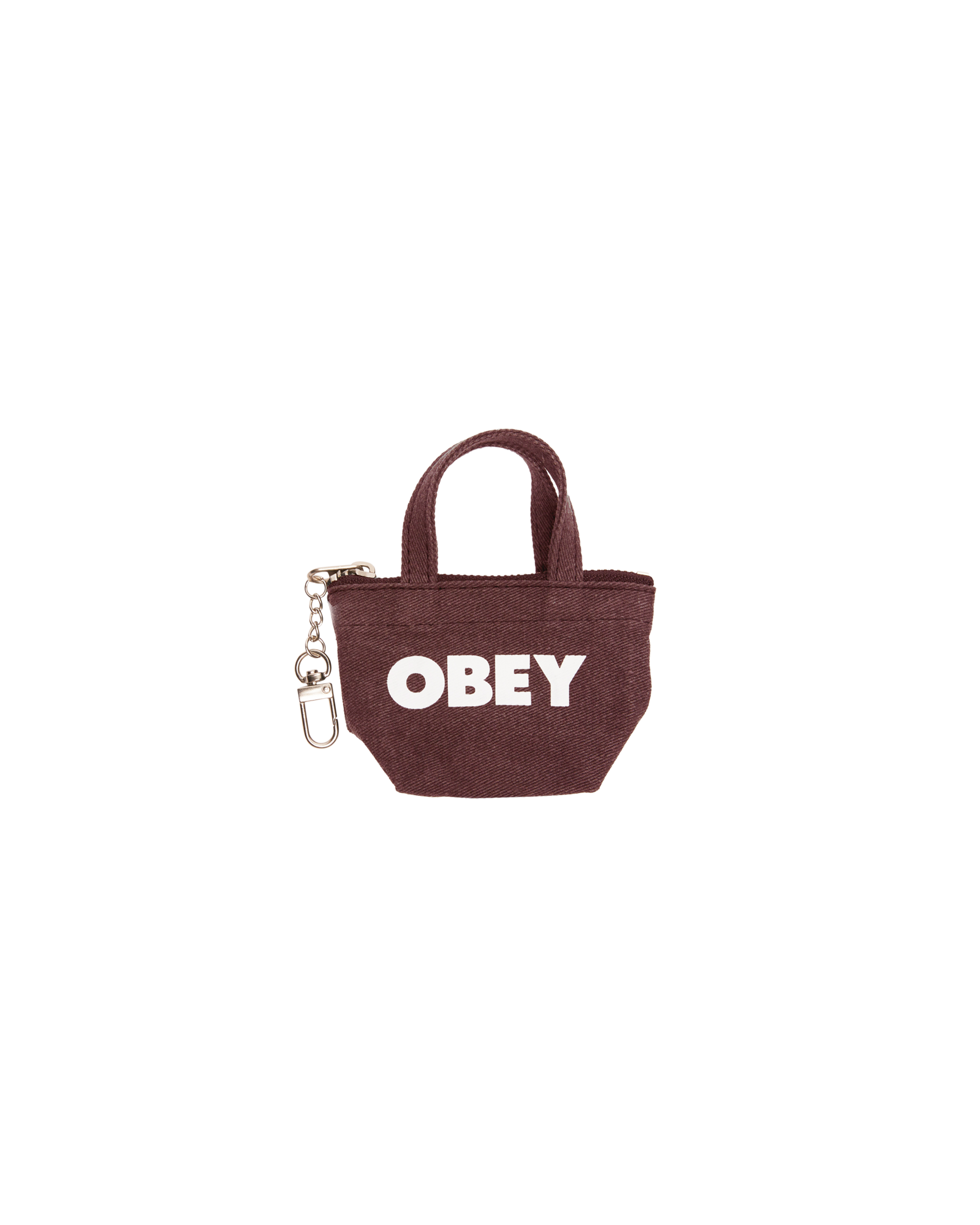 obey pigment totebag keychain pigment red