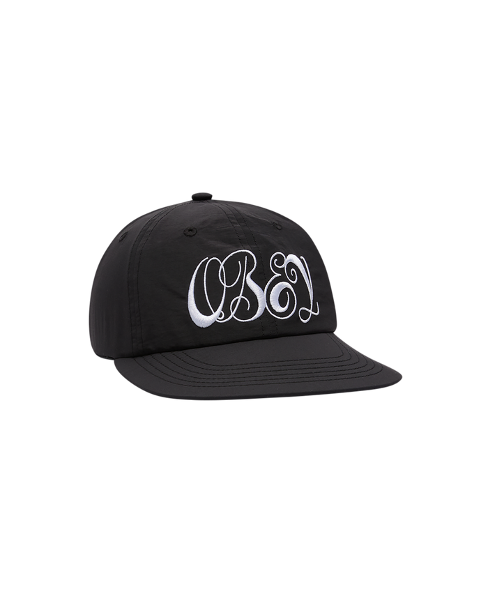 SCRIPT NYLON STRAPBACK