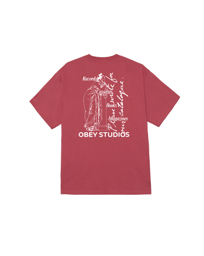OBEY STUDIOS CATALOGUE CLASSIC T-SHIRT