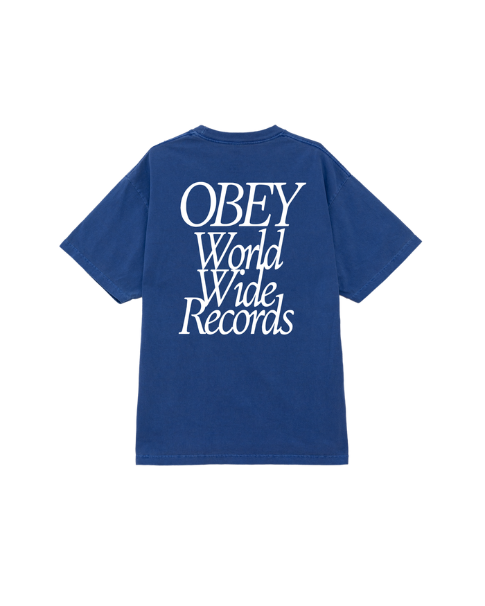 WORLDWIDE RECORDS PIGMENT BOX T-SHIRT
