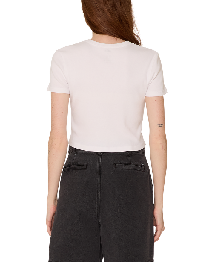 ON THE OUTSIDE LOOKING IN CROPPED EMMA T-SHIRT