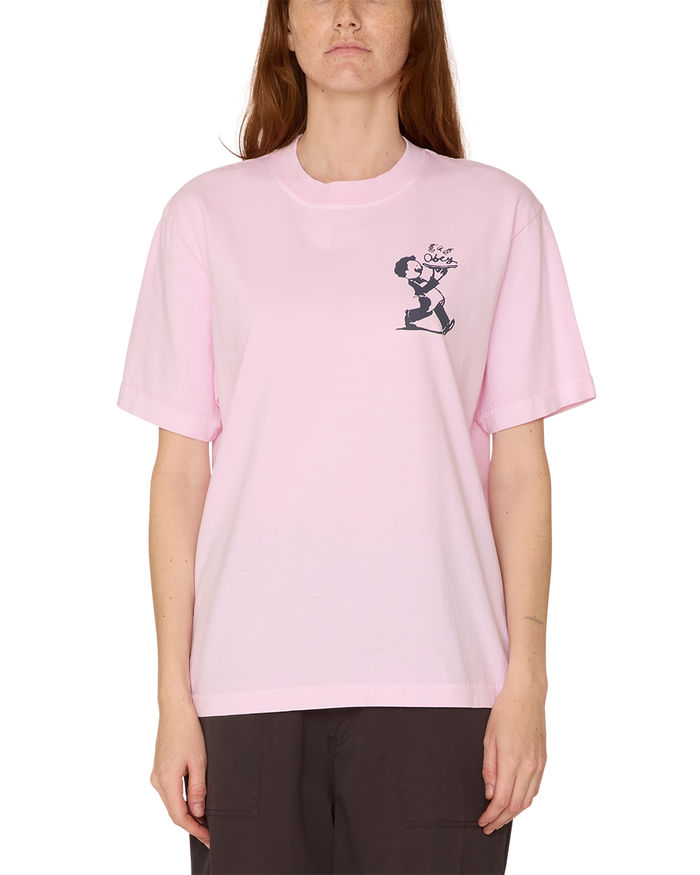 FRESH HOT OBEY MAXINE PIGMENT T-SHIRT