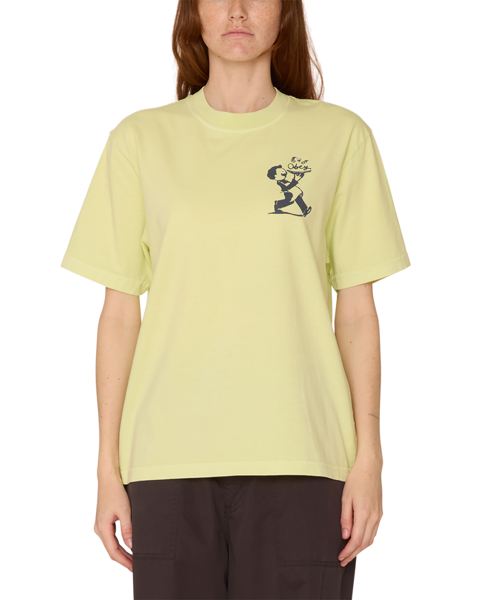 FRESH HOT OBEY MAXINE PIGMENT T-SHIRT