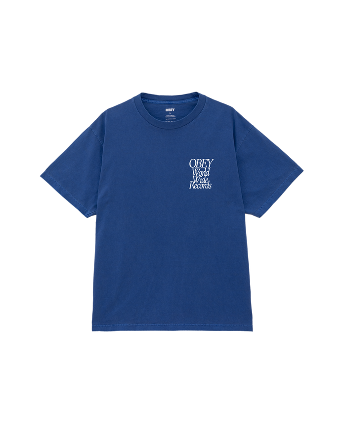 WORLDWIDE RECORDS PIGMENT BOX T-SHIRT